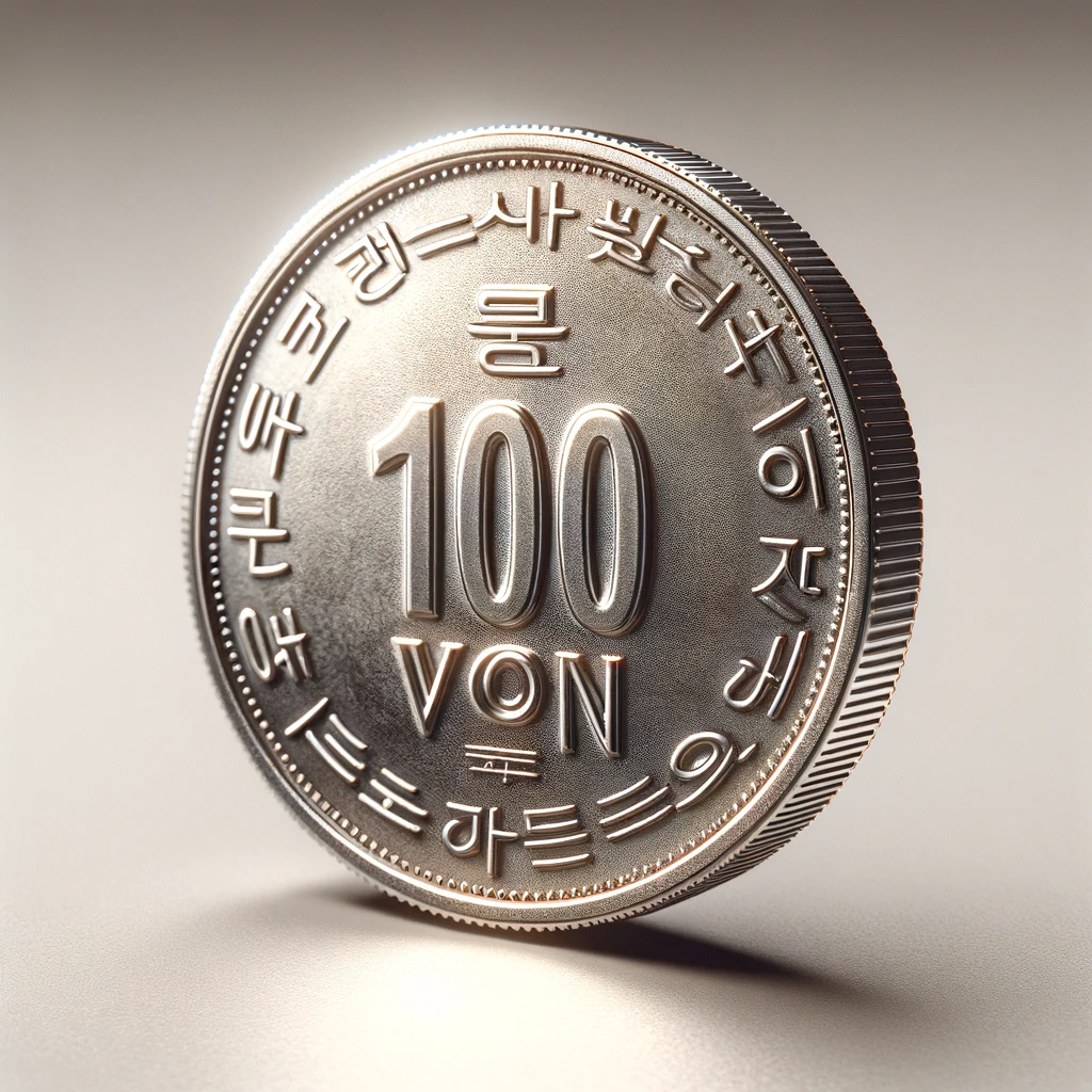 대한민국 100원 동전